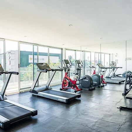 Increible Departamento En Santa Fe Con Gym, Alberca Y Estacionamiento Apartment Mexico City Exterior photo